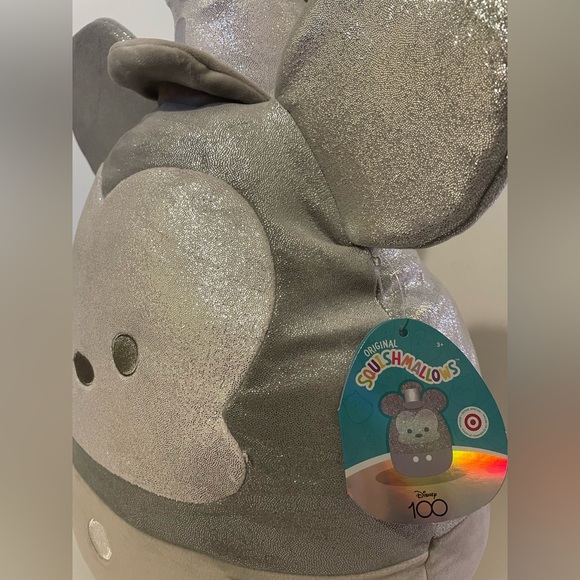 Squishmallows 14" Steamboat Willie Mickey Disney 100 Yr. Exclusive NEW - Picture 6 of 6